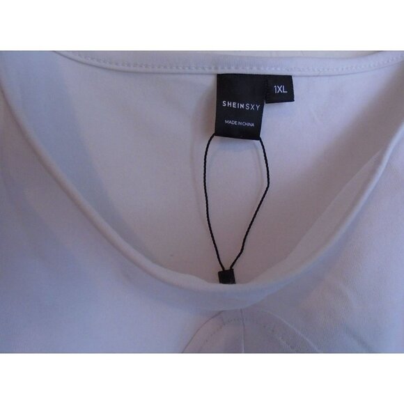 Shein Sxy Body Suit with Snap Bottom Sz 1XL - Picture 7 of 10